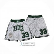 Pantalone Boston Celtics Mitchell & Ness 1985-86 Blanco