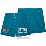 Pantalone Detroit Pistons Mitchell & Ness Hardwood Classics Verde