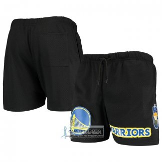 Pantalone Golden State Warriors Pro Standard Mesh Capsule Negro