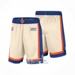 Pantalone New York Knicks Ciudad 2025-26 Crema