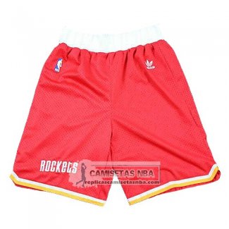 Pantalone Rockets Hardwood Classics Rojo