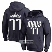 Sudaderas con Capucha Dallas Mavericks Luka Doncic Statement 2022-23 Negro