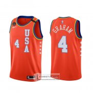 Camiseta 2020 Rising Star Devonte' Graham USA Rojo