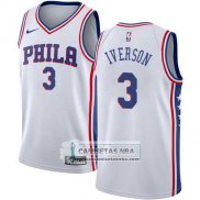 Camiseta 76ers Allen Iverson Association 2017-18 Blanco