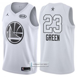 Camiseta All Star 2018 Warriors Draymond Green Blanco