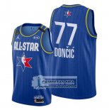 Camiseta All Star 2020 Dallas Mavericks Luka Doncic Azul