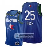 Camiseta All Star 2020 Detroit Pistons Derrick Rose Azul