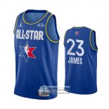 Camiseta All Star 2020 Los Angeles Lakers LeBron James Azul