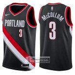 Camiseta Blazers C.j. Mccollum Swingman Icon 2017-18 Negro