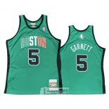 Camiseta Boston Celtics Kevin Garnett Hardwood Classics Throwback 2007-08 Verde
