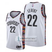 Camiseta Brooklyn Nets Caris Levert Ciudad 2019-20 Blanco