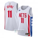 Camiseta Brooklyn Nets Kyrie Irving NO 11 Statement 2022-23 Blanco