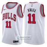 Camiseta Bulls David Nwaba Association 2017-18 Blanco