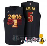 Camiseta Campeon Final Cavaliers JR Smith 2016 Negro