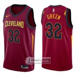 Camiseta Cavaliers Green Swingman Icon 2017-18 Rojo