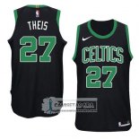 Camiseta Celtics Daniel Theis Statement 2018 Negro