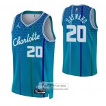 Camiseta Charlotte Hornets Gordon Hayward NO 20 Ciudad 2021-22 Azul