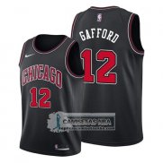 Camiseta Chicago Bulls Daniel Gafford Statement Negro
