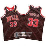 Camiseta Chicago Bulls Scottie Pippen Mitchell & Ness Negro