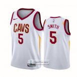 Camiseta Cleveland Cavaliers Cavaliers Dennis Smith NO 5 Association 2017-18 Blanco