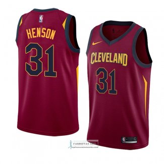 Camiseta Cleveland Cavaliers John Henson Icon 2018 Rojo