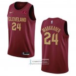 Camiseta Cleveland Cavaliers Lauri Markkanen NO 24 Icon 2022-23 Rojo