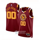 Camiseta Cleveland Cavaliers Personalizada Ciudad 2021-22 Rojo