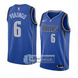 Camiseta Dallas Mavericks Kristaps Porzingis Icon 2018-19 Azul