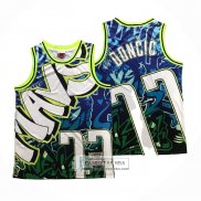 Camiseta Dallas Mavericks Luka Doncic Mitchell & Ness Azul