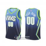 Camiseta Dallas Mavericks Personalizada Ciudad Azul