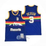 Camiseta Denver Nuggets Allen Iverson Mitchell & Ness 2006-07 Azul