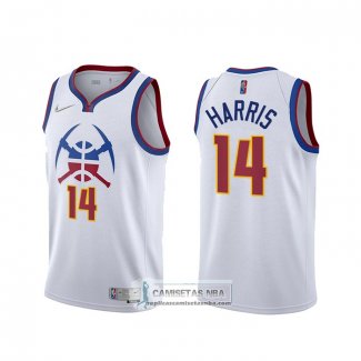 Camiseta Denver Nuggets Gary Harris Earned 2020-21 Blanco