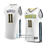 Camiseta Denver Nuggets Monte Morris Association 2017-18 Blanco