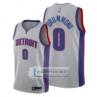 Camiseta Detroit Pistons Andre Drummond Statement Gris