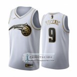 Camiseta Golden Edition Orlando Magic Nikola Vucevic 2019-20 Blanco