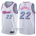 Camiseta Heat Luke Babbitt Ciudad 2017-18 Blanco