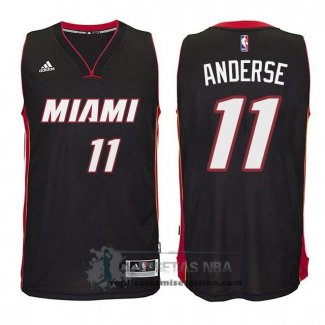 Camiseta Heats Anderse Negro