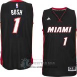 Camiseta Heats Bosh Negro