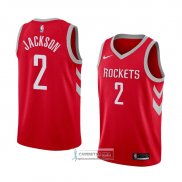 Camiseta Houston Rockets Demetrius Jackson Icon 2018 Rojo