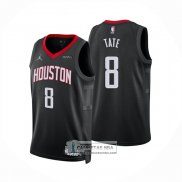Camiseta Houston Rockets Jae'Sean Tate NO 8 Statement 2025-26 Negro