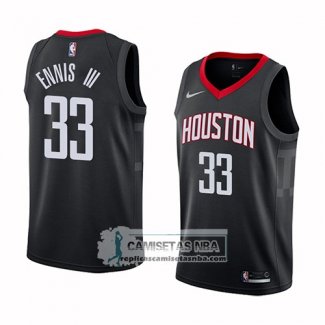 Camiseta Houston Rockets James Ennis Iii Statement 2018 Negro