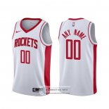 Camiseta Houston Rockets Personalizada Association Blanco