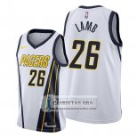 Camiseta Indiana Pacers Jeremy Lamb Earned Blanco