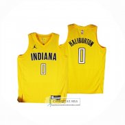 Camiseta Indiana Pacers Tyrese Haliburton NO 0 Statement 2025-26 Amarillo