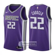 Camiseta Kings Bruno Caboclo Icon 2017-18 Violeta