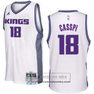 Camiseta Kings Casspi 2016-17 Blanco