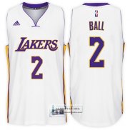 Camiseta Lakers Ball Blanco