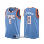 Camiseta Los Angeles Clippers Danilo Gallinari Ciudad Azul