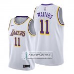 Camiseta Los Angeles Lakers Dion Waiters Association 2020 Blanco