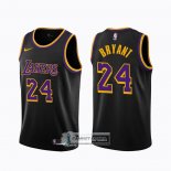 Camiseta Los Angeles Lakers Kobe Bryant Earned 2020-21 Negro